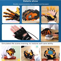 Gant robot de rééducation pour enfants, dispositif d'exercice des doigts et des articulations de la main pour la récupération post-AVC, certifié CE pour usage domestique