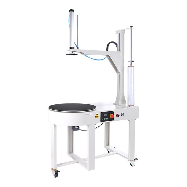Vertical Film Packaging Machine for Palletized Cargo High Efficiency Stretch Wrapping Solution