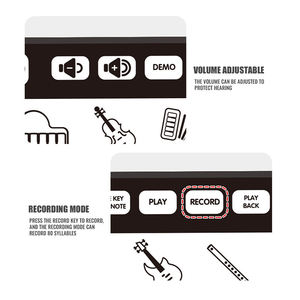 Tapis de danse musical pour enfants avec fonction d'enregistrement et de lecture - Jouet piano interactif, cadeau pour les enfants de 3 ans et plus - Product Image 5