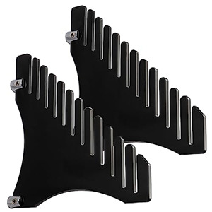 Montato a parete è ottimo per rack di stoccaggio in vinile singolo con ripiani in acrilico a gradini per collezionisti di dischi, negozi - Product Image 2