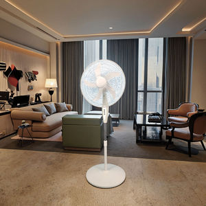 Ventilador de Aire Eléctrico Mecánico de Plástico, Bajo Nivel de Ruido, 3 Velocidades, Oscilante, Clase A+, Eficiencia Energética, Ajustable, para Hogar y Hotel - Product Image 4