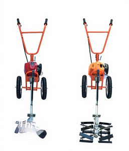 Industrial Walking Tractor Mini Tiller Machine Gasoline Powered Cultivator Garden Tools <b>Hand</b>-<b>propelled</b> Gasoline <b>Lawn</b> <b>Mower</b> Indus - Product Image 4