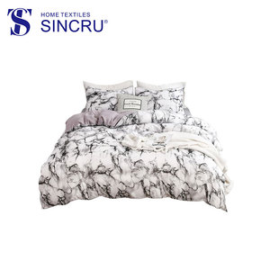 Personalidad moda <span class=keywords><strong>serie</strong></span> marmolado de bebé de impresión ropa de cama bebé funda de edredón - Product Image 5