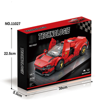 Bloc de construction de voiture de sport SP3, kit de montage DIY al Brick Car 2024, ensembles d'assemblage pour adultes, modèle miniature personnalisé en plastique