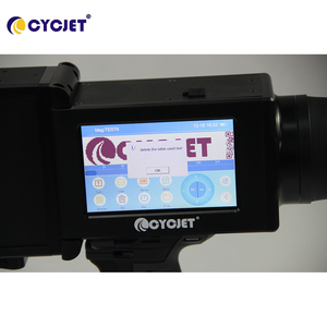 Cycjet alt160 cộng với máy in phun cầm tay-đường ống và hệ thống đánh dấu Bê tông với màn hình cảm ứng chạy bằng pin - Product Image 5
