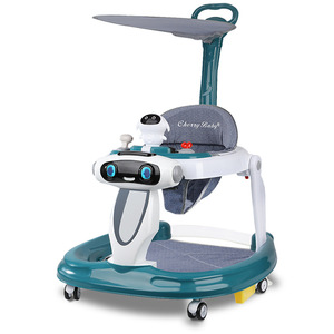 <span class=keywords><strong>Trotteur</strong></span> Bébé Réglable / <span class=keywords><strong>Trotteur</strong></span> d'Activités 3-en-1, <span class=keywords><strong>Trotteur</strong></span> Simple Pivotant avec Roues et Siège pour Bébés de 6 Mois et Plus - Product Image 1