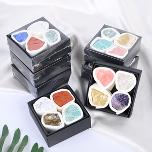 กล่องของขวัญคริสตัลหินดิบสำหรับการบำบัดและสะสม ขายส่ง - Product Image 4