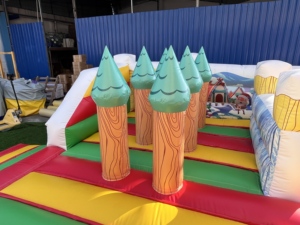 Château Gonflable Thème Noël pour Extérieur – Amusement Garanti et Fort Potentiel de Rentabilité – Combo Gonflable Château de Saut - Product Image 5