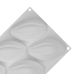 MUYULINS 6-cavity <b>silicone</b> cocoa pod-shaped mousse chocolate mold DIY baking <b>tool</b> - Product Image 5