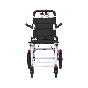 Silla <span class=keywords><strong>de</strong></span> <span class=keywords><strong>Ruedas</strong></span> Plegable Ligera <span class=keywords><strong>de</strong></span> Acero al Carbono, Ayuda <span class=keywords><strong>de</strong></span> Movilidad Ajustable <span class=keywords><strong>para</strong></span> Adultos Mayores y Discapacitados, Uso Doméstico y Hospitalario - Product Image 4