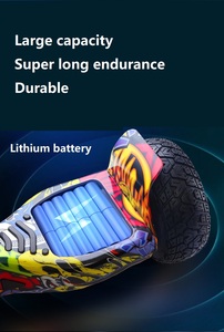 Ul2272 CE chứng nhận 8.5 inch <span class=keywords><strong>Hoverboard</strong></span> mọi địa hình <span class=keywords><strong>350W</strong></span> động cơ kép Xe tay ga điện 2 bánh tự cân bằng thiết kế off-road - Product Image 3