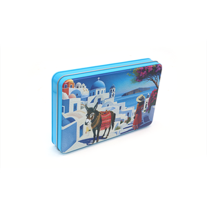 Nhà Máy Bán buôn tùy chỉnh in hộp thiếc với nắp vuông và hình chữ nhật thiết kế cho món quà và kẹo lưu trữ - Product Image 2