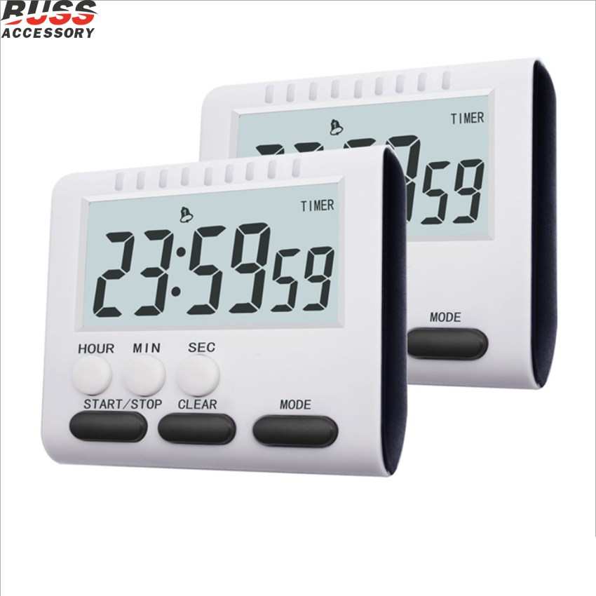 D-50 Küche Kochen Multifunktion Große LCD-Bildschirm Digital Timer Kühlschrank Magnet Elektronischer Wecker Stoppuhr Timer
