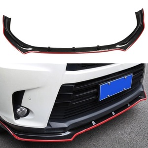 For Toyota Highlander 2018-2021 Body Kit Front Bumper Guard Diffuser Front Bumper Cover <b>Splitter</b> <b>Lip</b> Car Accessories - Product Image 4