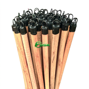 2024 Asiawooden Long <b>Handle</b> <b>Mop</b> Stick Making Machine Pure Natural Rods Home Cleaning Furniture Eco-Friendly Durable PVC PET - Product Image 3
