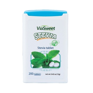 สเตเวียสารให้ความหวานไร้น้ําตาล Keto 100/200/500/1000 เม็ดต่อตู้ - Product Image 1