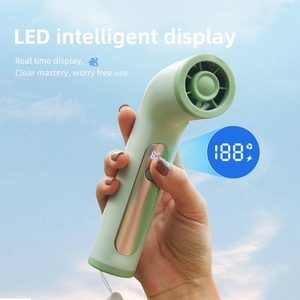 IMYCOO Nouveautés Ventilateur de poche portable à écran LED incurvé de qualité supérieure Fournisseur chinois Ventilateur électrique rechargeable USB Mini ventilateur de poche - Product Image 2