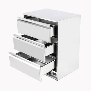 Commercial 2/3-Layer Drawer Food Warming Drawers,Kitchen Drawer Food Warmer