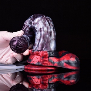 Amazon Hot Sell Water Squirting Silicone Horse <b>Dildo</b> Female Animal <b>Dildo</b> Masturbator Adult Products - Product Image 5