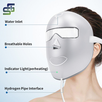 Générateur d'hydrogène, vaporisateur facial, masque facial à l'hydrogène pour un nettoyage en profondeur, une meilleure circulation, anti-rides