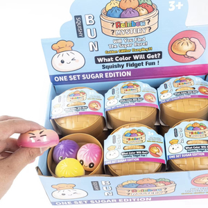 2026 Popular Baozi Juguete de Descompresión y Amasamiento con Música, Diseño de Dibujos Animados Bonito, de Simulación de Comida para Aliviar el Estrés, de Recuperación Lenta - Product Image 2