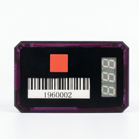 Pager sans fil à affichage LED à 3 chiffres, bouton unique, appareil de notification portable