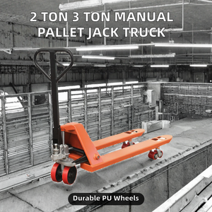 Apilador de Paletas Hidráulico Manual Industrial de 8 Toneladas, Ruedas de PU Resistentes al Desgaste, Apto para Trabajo en Interiores y Exteriores en Condiciones Difíciles - Product Image 2