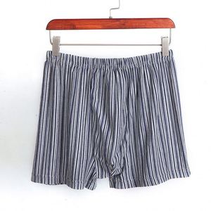 Caleçons rayés pour hommes, boxers amples et respirants à taille haute pour hommes d'âge moyen et âgés, boxers à fermeture éclair - Product Image 2
