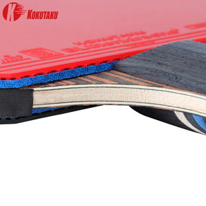<span class=keywords><strong>Raquette</strong></span> <span class=keywords><strong>de</strong></span> <span class=keywords><strong>tennis</strong></span> <span class=keywords><strong>de</strong></span> <span class=keywords><strong>table</strong></span> KOKUTAKU 6 étoiles, 7 couches <span class=keywords><strong>de</strong></span> fibre <span class=keywords><strong>de</strong></span> carbone d'ébène, approuvée ITTF pour l'entraînement professionnel au ping-pong, joueur offensif - Product Image 5