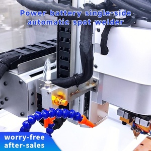 Single-Sided Automatic 14500, 18650, 21700 <b>Battery</b> Spot Welder for Lithium Ion <b>Battery</b> Cell Welding - Product Image 5
