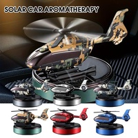 Diffuseur de parfum rotatif à hélice pour voiture, hélicoptère solaire, accessoires intérieurs, désodorisant