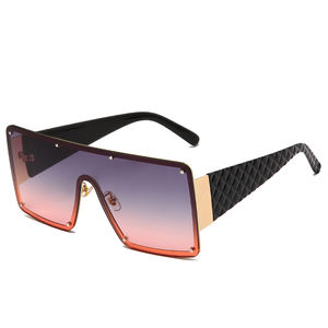 NWOGLSS-gafas de sol cuadradas de <span class=keywords><strong>Metal</strong></span> de colores, 58287 - Product Image 3