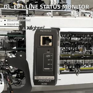 KEYENCEDL-PN1 Interfaz de Comunicación Ethernet EtherNet, Unidad de Monitoreo de Automatización de Redes para el Estado de la Línea de Producción - Product Image 2