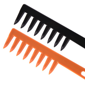 Peigne à cheveux 2-en-1 transfrontalier, outil pour salon de coiffure et barbier, peigne de coiffage pour pommade, plusieurs couleurs. - Product Image 1