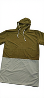 Poncho de surf à capuche en microfibre, serviette de plage, robe de plage, couleurs combinées
