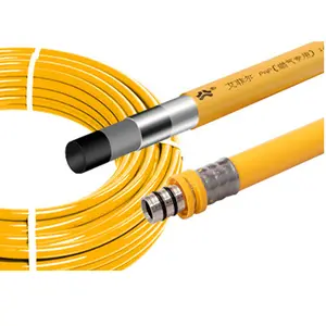 AS4176.8 Yellow-Black PE AL PE multilayer composite pipe natural gas tube