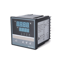 PID Temperature Controller with Dual Screens and Keypad Dual High-Precision LED Displays for Process & Set Values