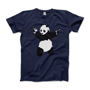 Camiseta con ilustración de Banksy Pandamonium Armed Panda - Product Image 2