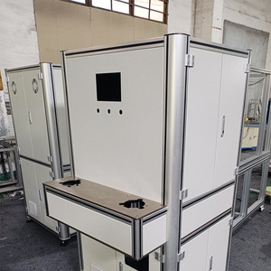 Custom Equipment Frame Aluminum Alloy 6063 Extrusion Industrial Automation Machinery Guard Shield - Product Image 1