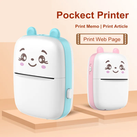 Mini imprimante thermique portable de poche pour étiquettes, photos, imprimante sans fil, Impresora Portatil Con Blue Tooth Imprimante