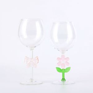 Custom Logo Personalized Acrylic PS Plastic Thickened Creative Butterfly Relief Water Cup Red <b>Wine</b> <b>Goblet</b> for Graduation - Product Image 2