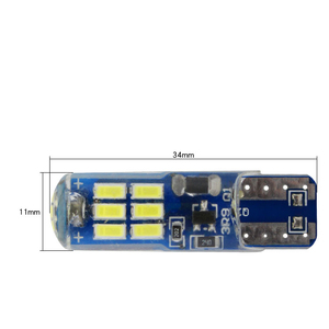 <span class=keywords><strong>ไฟ</strong></span> LED 15SMD T10 KLT สำหรับรถยนต์12V ตัวเครื่องมาร์กเกอร์ด้านข้าง/ป้ายทะเบียน/<span class=keywords><strong>ไฟ</strong></span>อ่านหนังสือใหม่ประหยัดพลังงาน - Product Image 4