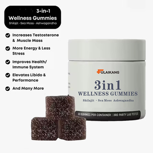 Gommose di Miele di Manuka Biologico e Shilajit 3 in 1 con Muschio Marino e Ashwagandha, Integratore per il Benessere Testato in Laboratorio di Terze Parti - Product Image 2