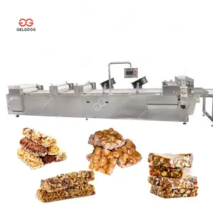 Mesin Pembuat Halva Cereal Tahini Date Granola Bar Forming Protein Processing Line Otomatis