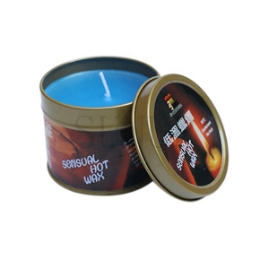 Caja Personalizada Gratis - Juegos Eróticos para Adultos BDSM, Vela Erótica de Cera Caliente, <span class=keywords><strong>Velas</strong></span> de Masaje de Baja Temperatura con Lata Metálica - Product Image 5
