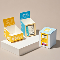 Boîtes de présentation en carton pour comptoir, personnalisées avec logo, prix de gros, carrées, pour chocolat, CDU