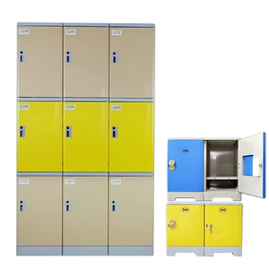 Freesea Chất lượng cao ABS nhựa thay đồ lắp ráp cấu trúc mẫu giáo lớp học cửa trường latticed lưu trữ tủ - Product Image 2