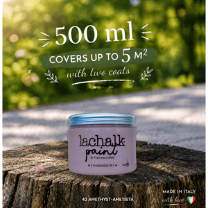 42 AMETHYST 500 ml LaChalk the evolution of <b>chalk</b> paint Where <b>chalk</b> meets resin: Hybrid <b>Chalk</b> Resin Paint made in Italy - Product Image 2