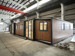 Casas contenedor expandibles prefabricadas de lujo, edificios contenedor plegables prefabricados - Product Image 6