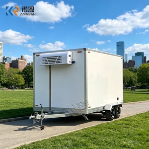 <span class=keywords><strong>Remorque</strong></span> frigorifique électrique remorquable avec système de refroidissement par panneaux solaires, économe en énergie, pour stockage alimentaire mobile - Product Image 5